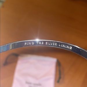 Kate Spade “Find the Silver Lining” Bracelet